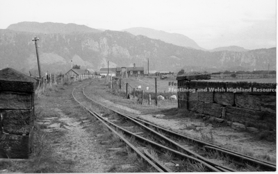 Porthmadog New Station looking towards Cambrian Crossing.