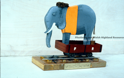 Award for Ralph (Taylor?) Elephant wagon for FR 