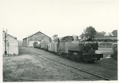 Russell with a coal train at Dinas Junction.
