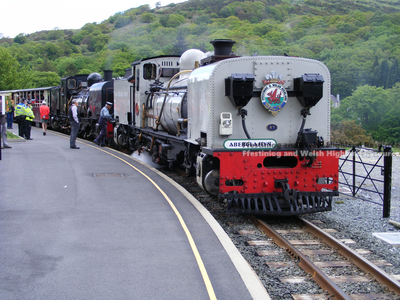 67 87 and 143 at Beddgelert, up train
