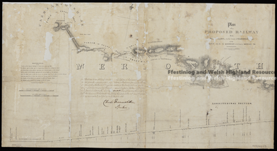 XD97/400153 - Plan of Proposed Railway 1831