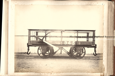 Bleasdale No.17 Large iron slate wagon