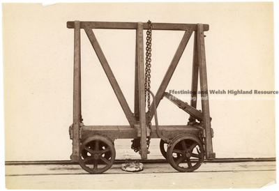 A-frame donkey wagon